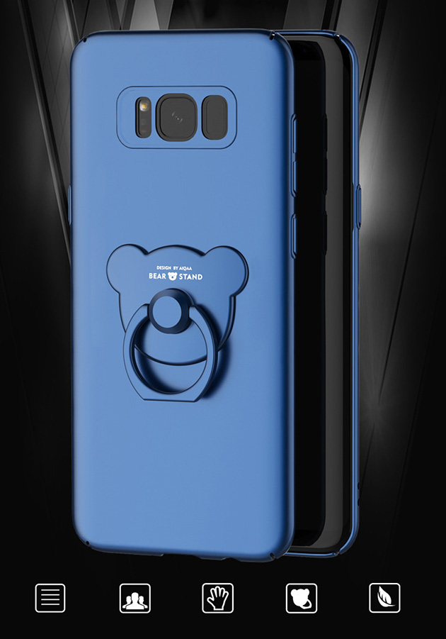 เคสบางเฉียบ พร้อมแหวนด้านหลัง S8 , S8 Plus